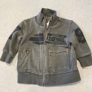 Diesel Olive green sweatshirt